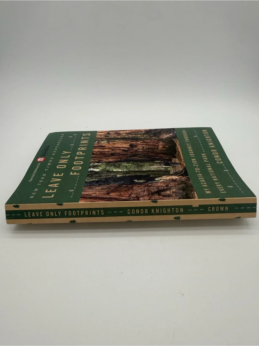 Leave Only Footprints Conor Knighton Paperback Univ of Mississippi Special Ed